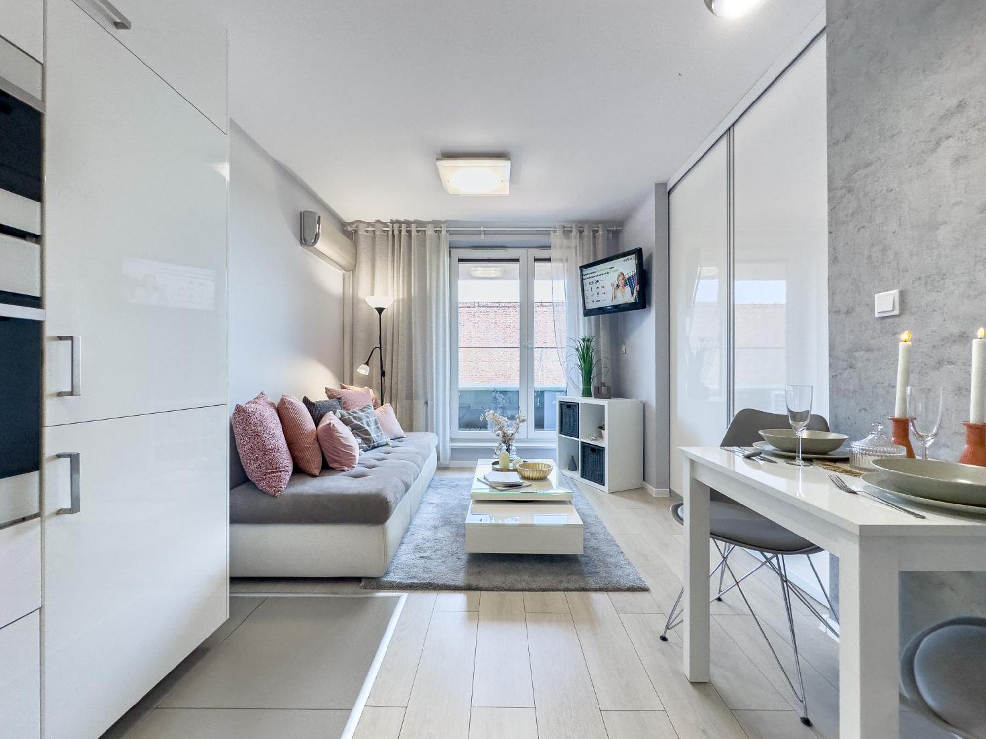 Nadwislanska Przystan Apartament Z Widokiem Na Wisle Krakau Buitenkant foto
